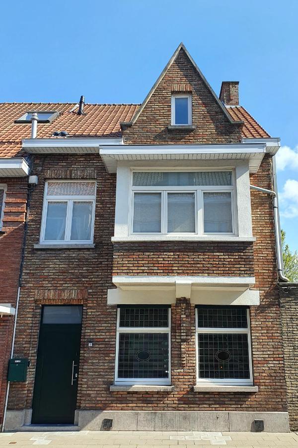 Trendy, Authentieke Woning Met Groot Terras En Tuin Villa Brugge Dış mekan fotoğraf